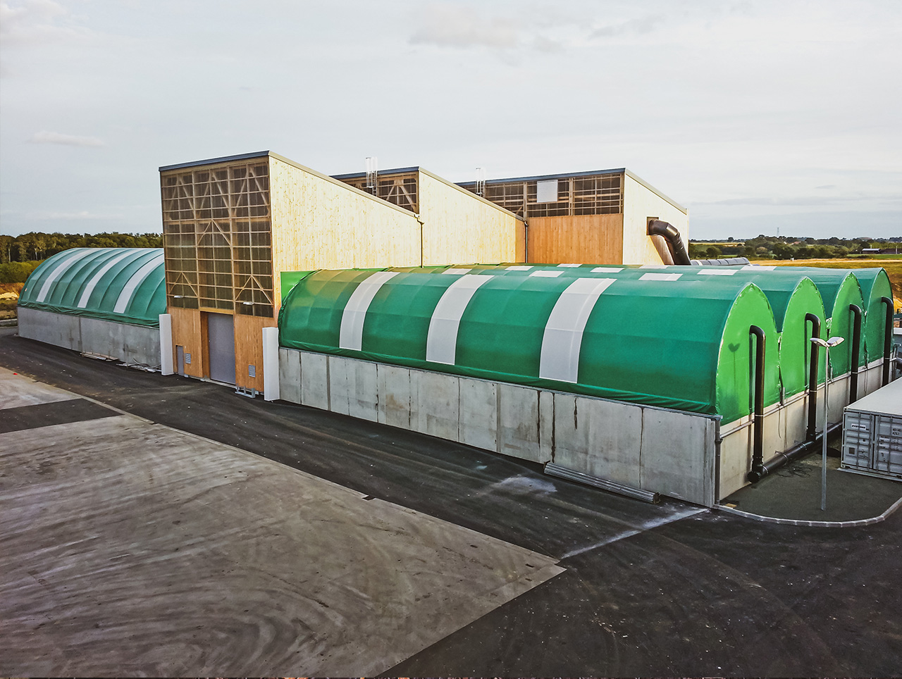 Instalacja kompostująca Ecorpain