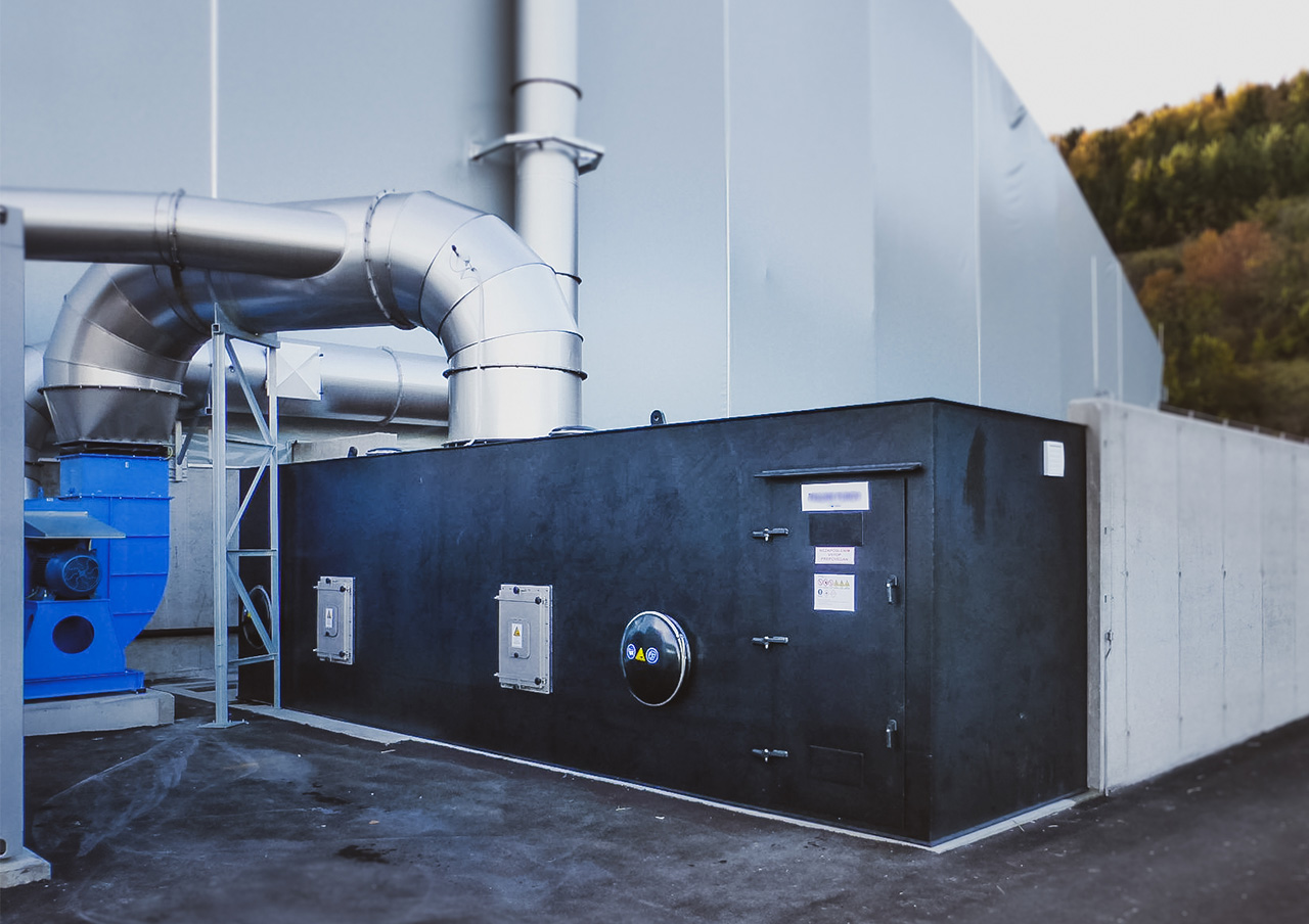 Exhaust air systems Compost Systems