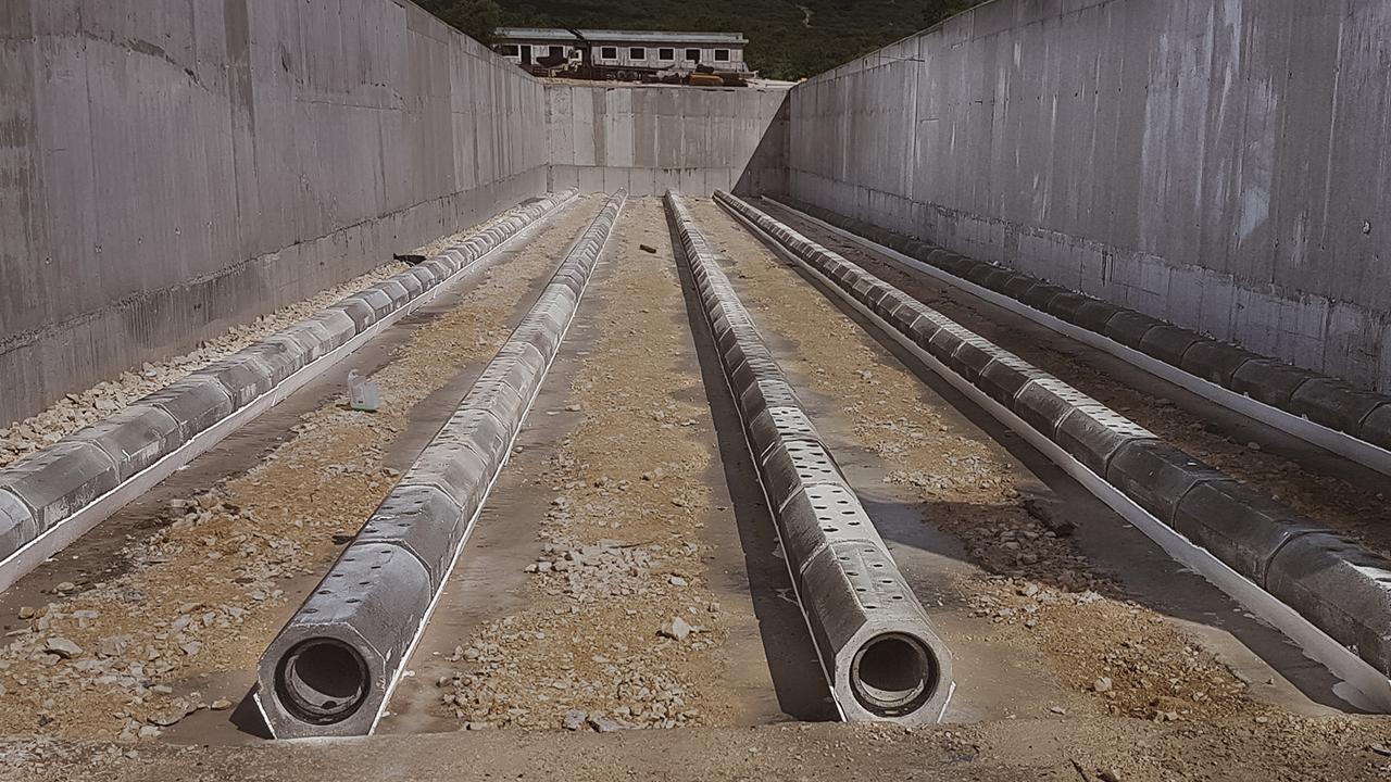 Concrete pipes